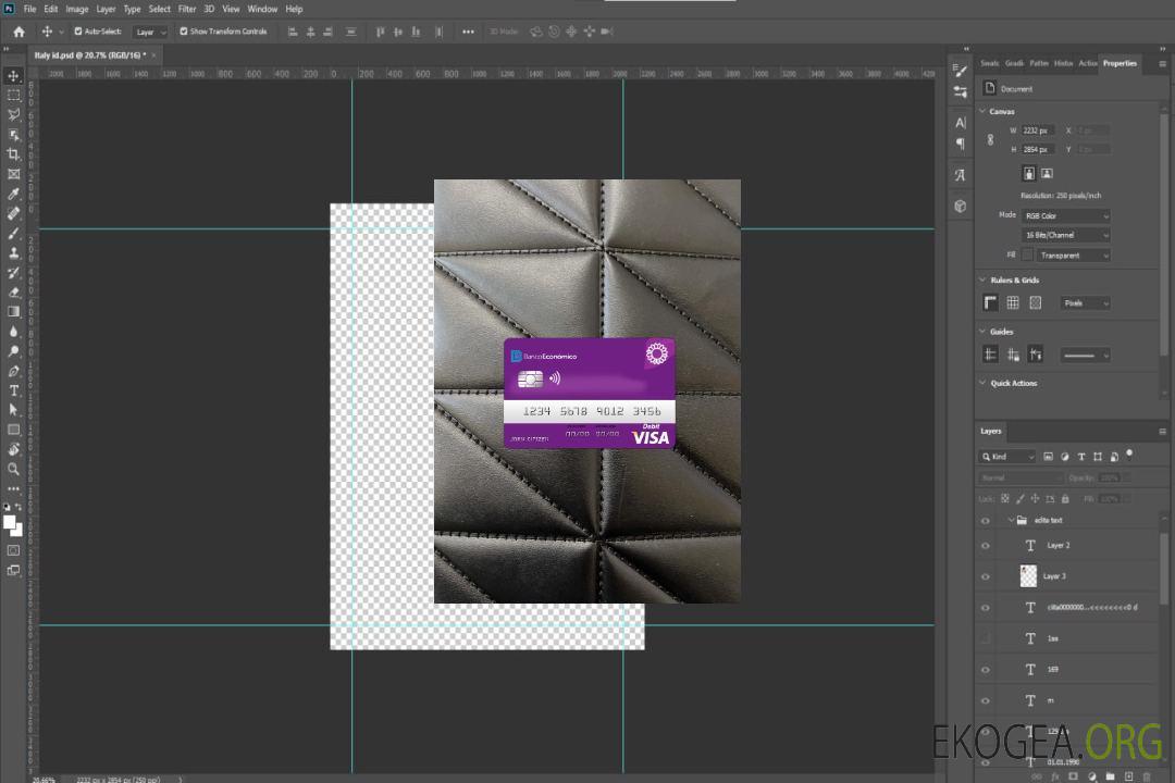 Angola Bank Economio Visa débit photolook recto template Angola Bank Economio Visa débit photolook recto template